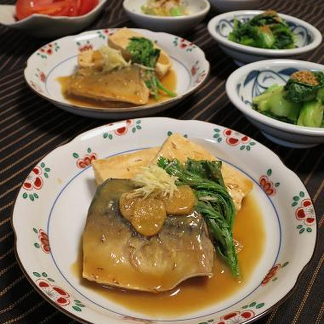 寒い夜には・・・鯖の味噌煮♪