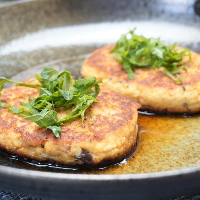 さっぱり美味しくヘルシー！鯖缶ハンバーグ柚子胡椒ポン酢の作り方・レシピ