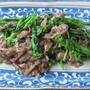 牛肉と菜の花のオイスターソース炒め＆鶏肉とカリフラワーの葛煮