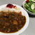 休肝日のカレーライス。お昼ご飯はざるそば