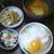 朝ごはんと昼ご飯とお好み焼き