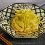香味あえキャベツ。　“レンジ３分副菜”