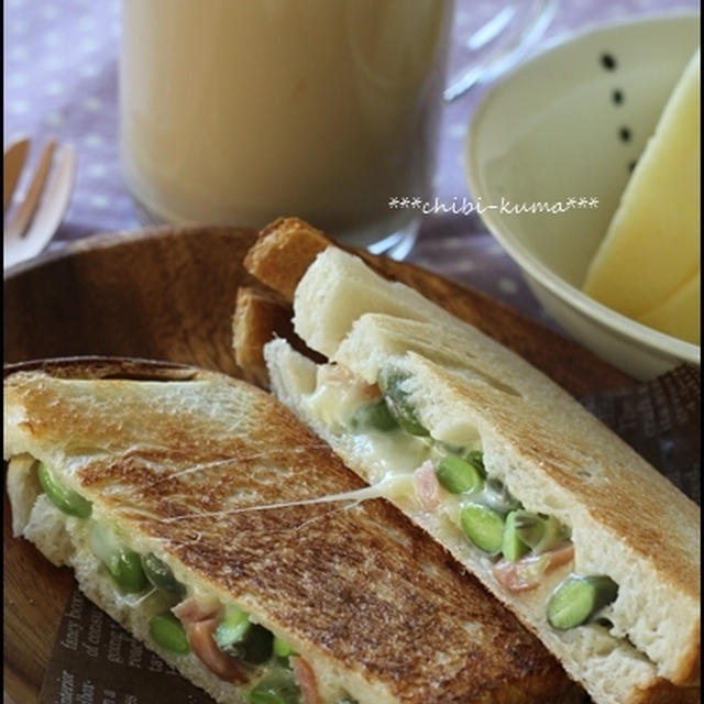 枝豆ウインナーのホッサン。
