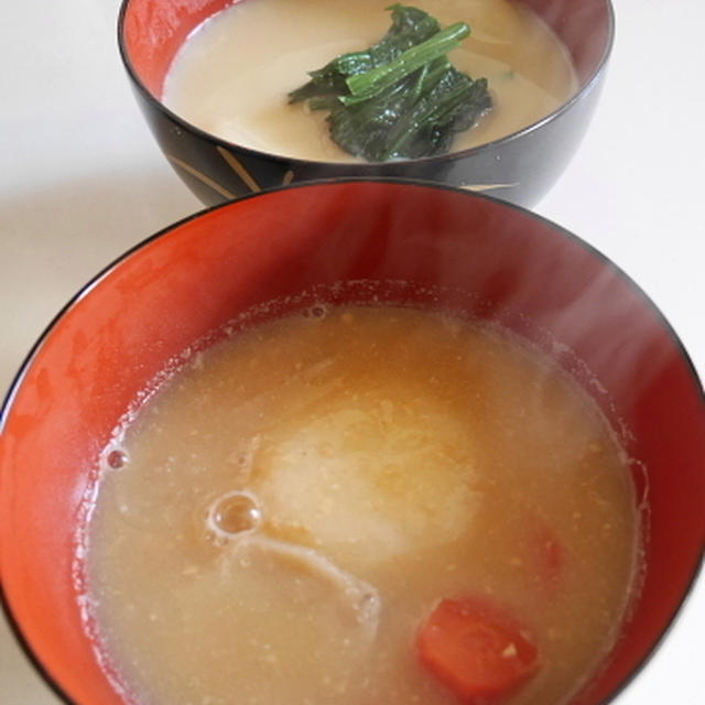 ２種類のお雑煮