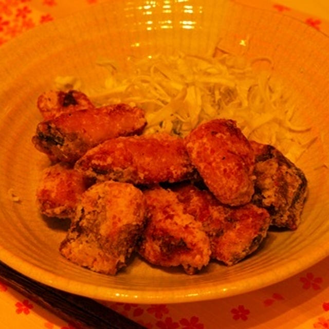 ぶりの立田揚げ