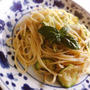 ズッキーニだけのシンプルパスタ