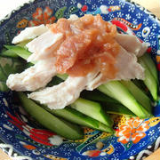人気の常備菜レシピ。ポリ袋で簡単。しっとりやわらか蒸し鶏の作り方
