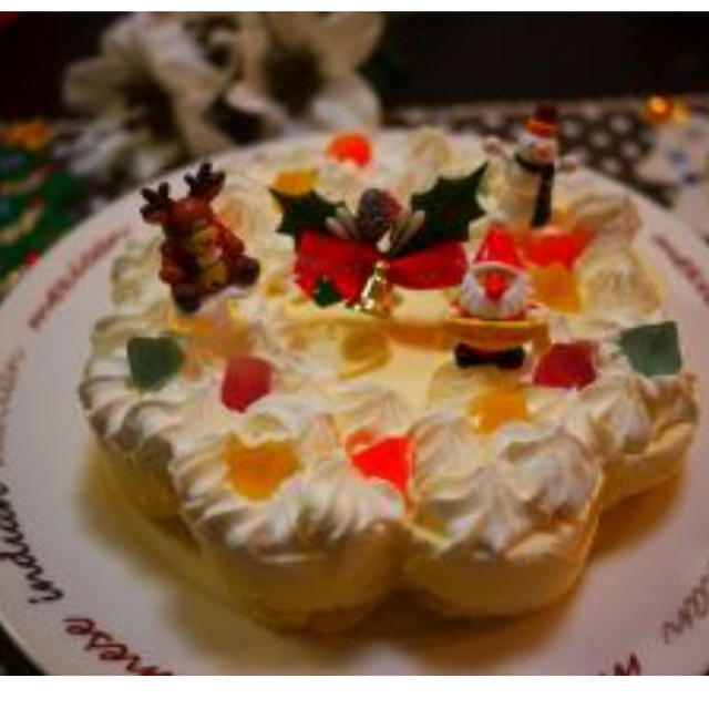 【クリスマス】☆簡単アイスケーキ♪