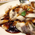 蒜泥魚片│白身魚のニンニクソースかけ