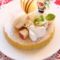 スイートポテト de クリスマスケーキ☆*　～レシピ付き♪