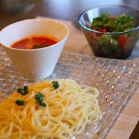 つけスパ　キノコチーズ入りトマトソース