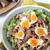 【簡単料理】ゆで卵のせ豚肉炒め！