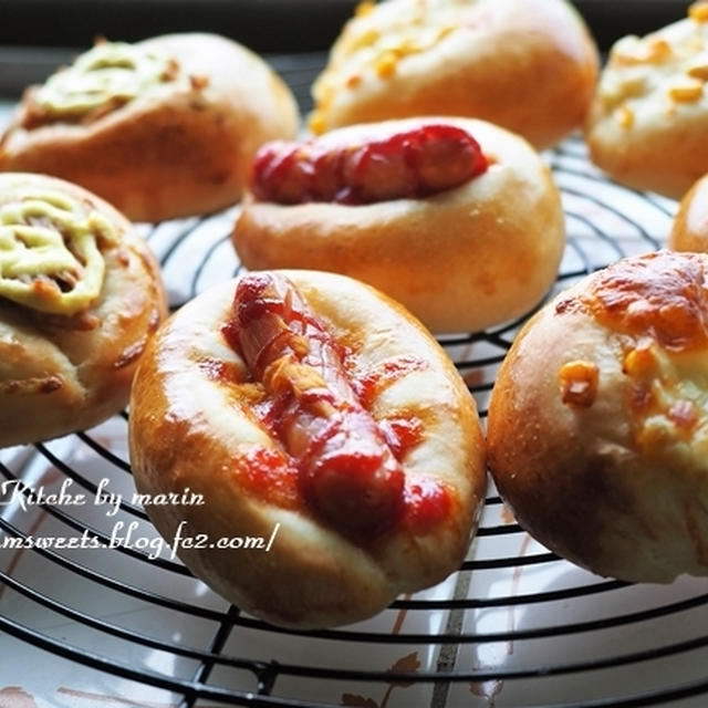 レシピ動画 ひとつの生地で3種の具のお総菜パン 感謝をこめてパン作り By Marinさん レシピブログ 料理ブログのレシピ満載