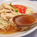 ★冷やし中華の自家製スープが美味しい