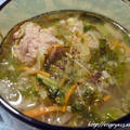 Суп с фрикадельками（肉団子のスープ）