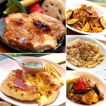 ●鶏肉のオープン焼き玉葱醤油ソース