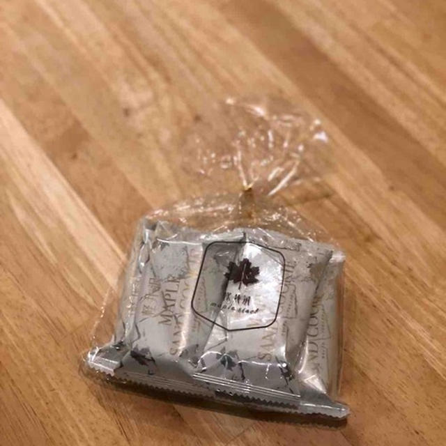 メープルクッキーをお土産に