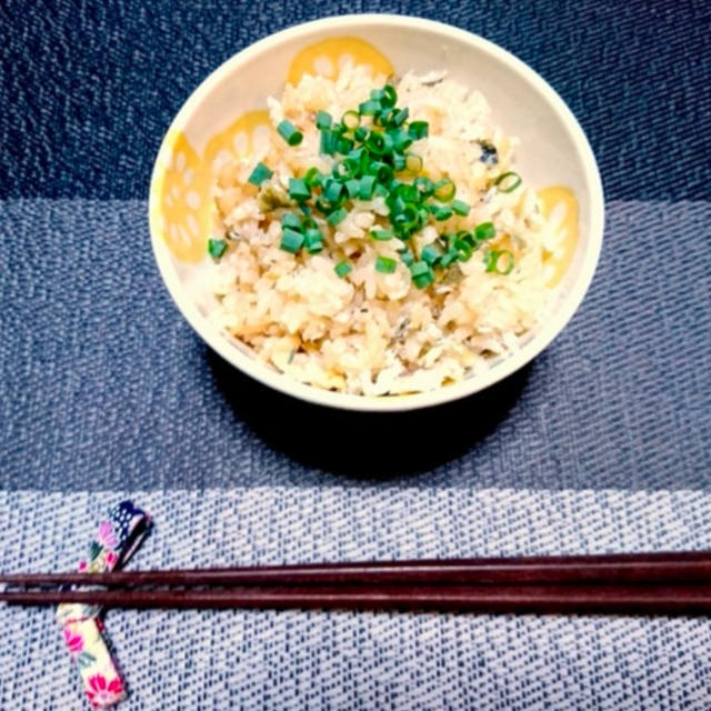 【晩御飯のご提案】鮎めし