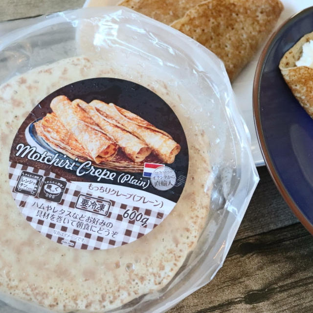 業務スーパーのもっちりクレープはリピ有り！スイーツもおかず系も行けるもっちり食感♪