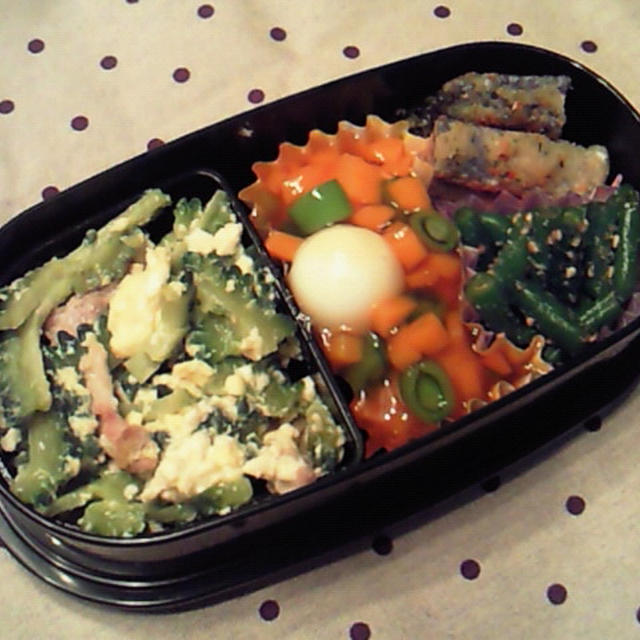 ゴーヤチャンプル弁当