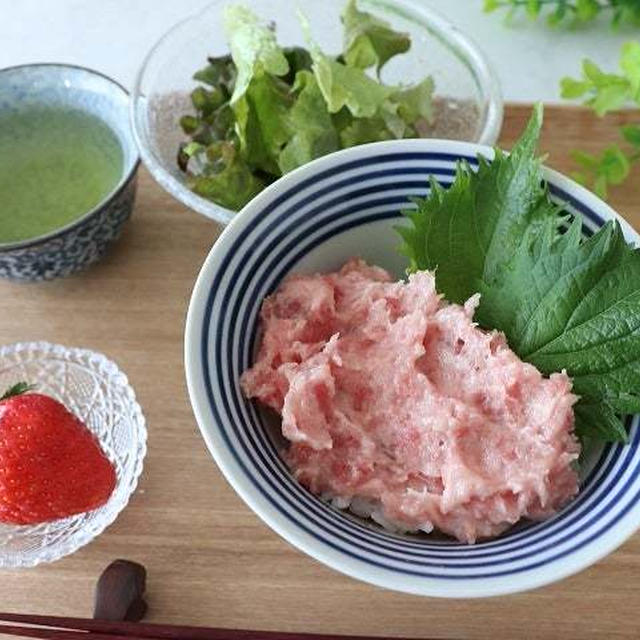 100回以上試作を重ねた大人のネギトロ♪