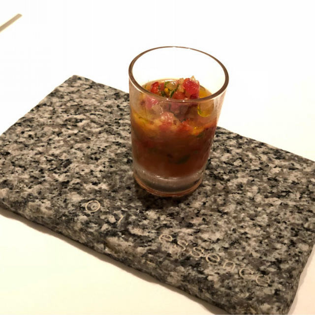三つ星フレンチ「カンテサンス」2018年4月ディナー料理画像