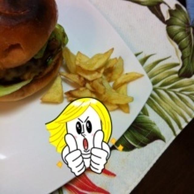 アメリカンなハンバーガー