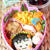 １年生最後のキャラ弁、ワンちゃん、シロクマ、女の子弁当