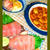 メジマグロの刺身・エビチリ・マグロ山掛け納豆で晩ご飯