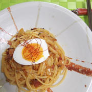 キムチーズパスタ