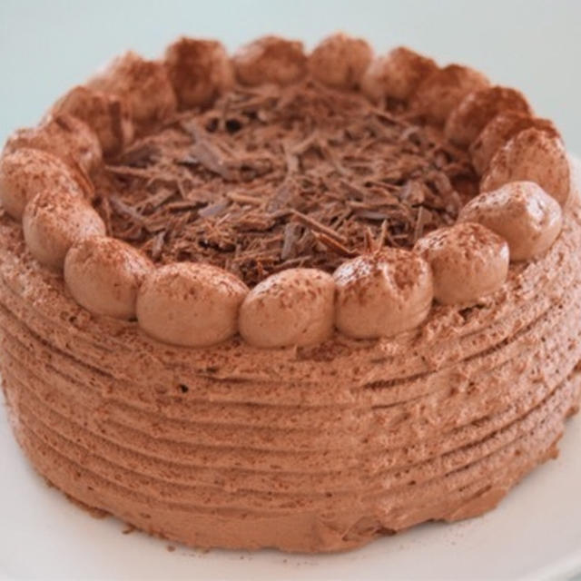 母の日に♪濃厚チョコレートケーキ。