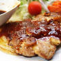 ■昼おかず【オニオンガーリックトンテキ】たまにはガッツリと＾＾