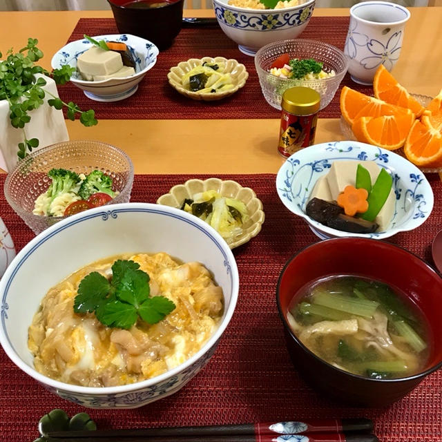 とろとろ卵の親子丼♪