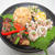 フライパンで超簡単＆時短！☆　シューマイ＋牛細切れと夏野菜のキーマカレー炒め＋ガーリック玉子ライス