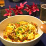 子供も食べられるエスニック風麻婆豆腐丼