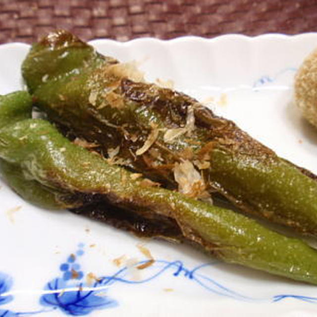 万願寺甘唐辛子のグリル（レシピ付）