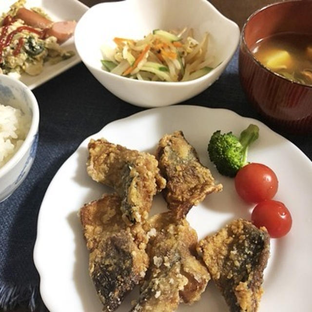 サバの竜田揚げ＆とりあえずは保護出来ました