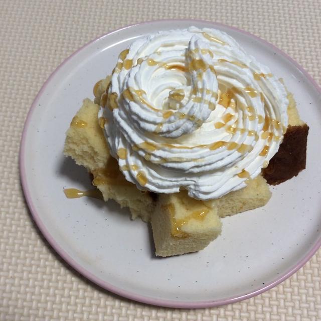 【手作りおやつ】スポンジを焼かずに☆ケーキを食べたい〜