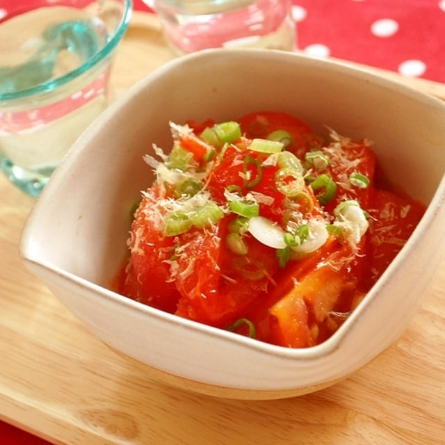 ピリ辛ダブル冷やしトマト＆６月お料理教室追加日程のお知らせ