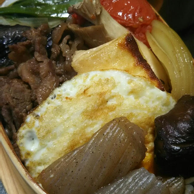 牛スキ弁当