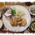 椎茸ロールフライ定食♪