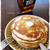 パンケーキで朝ごはん