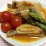 ほろっとしたお肉がおいしい♪鶏手羽のグレープフルーツ煮