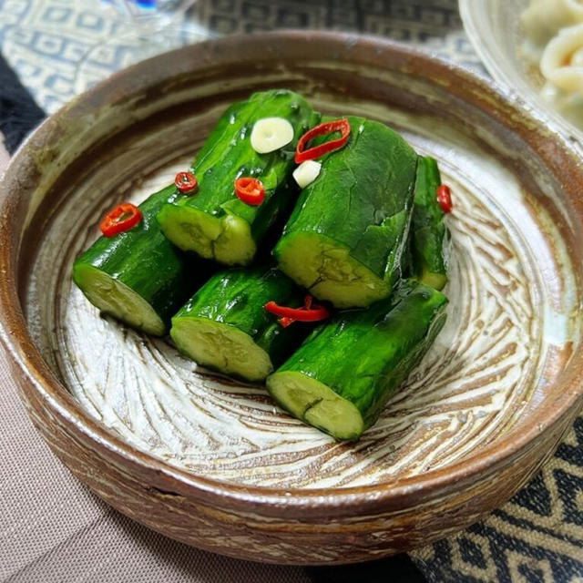 ナンプラー大量消費できる！きゅうりのにんにく風味漬け【常備菜】