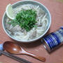 さっぱりと美味しい♪ レモンペッパーうどん