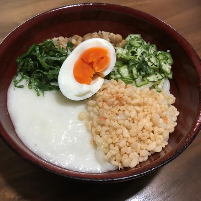 咀嚼に一苦労だったぶっかけうどん (´；ω；`)ｳｩｩ