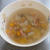 夏野菜のスープとドライカレー