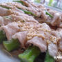 豚とオクラのごちそう蒸し♪レンジで簡単豪華料理?♪
