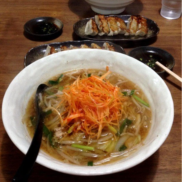 気仙沼「ラーメン一風」のぎょうざ