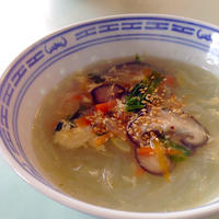 あまったセロリの葉で絶品かんたん中華スープ